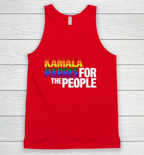 Kamala Harris 2020 for the People LGBT Tank Top 5