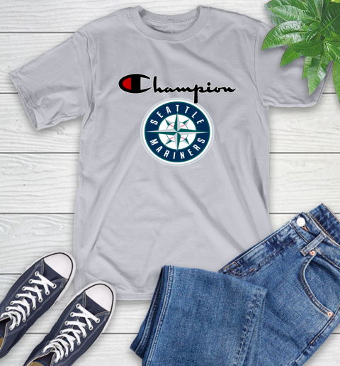 MLB Baseball Seattle Mariners Champion Shirt T-Shirt 4