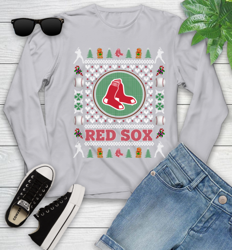 Boston Red Sox Merry Christmas MLB Baseball Loyal Fan Ugly Shirt 128