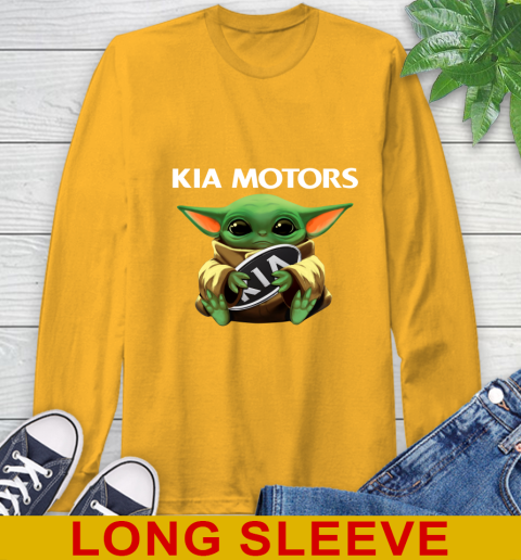 Star Wars Baby Yoda Hugs Kia Motors Car Shirt 56