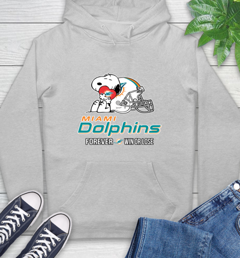 NFL The Peanuts Movie Snoopy Forever Win Or Lose Football Miami Dolphins 18
