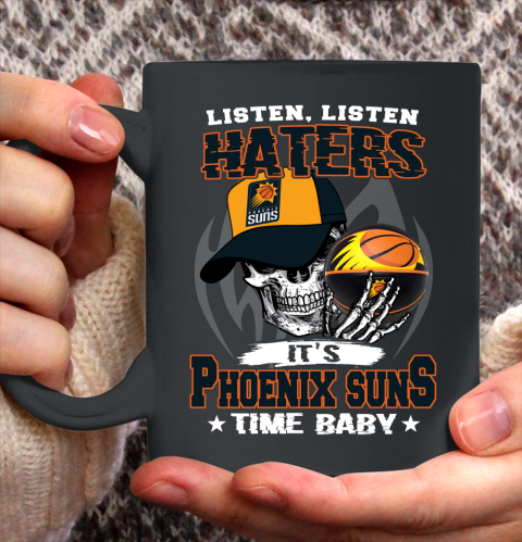 Listen Haters It is SUNS Time Baby NBA Ceramic Mug 11oz