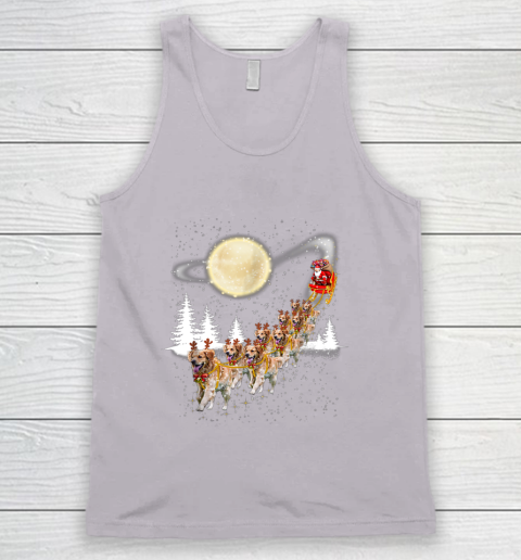 Golden Retriever Reindeer Christmas Tank Top 3