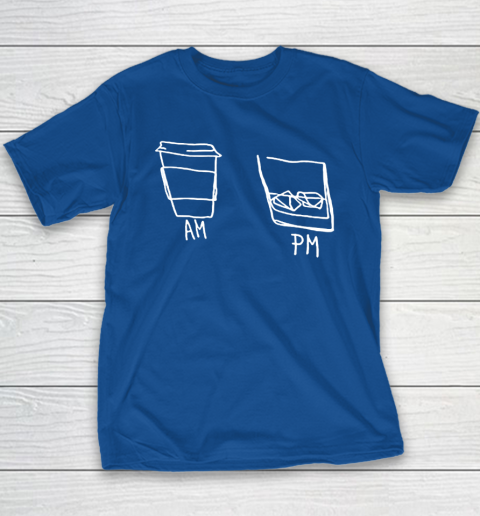 AM Coffee PM Win Youth T-Shirt 6