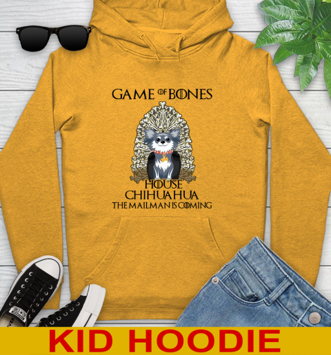 Game of bones house chihuahua dog the mailman is coming tshirt 113