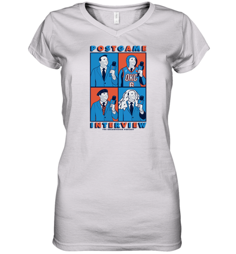 Nick Gallo Postgame Interview The Uncontested Podcast Women's V-Neck T-Shirt