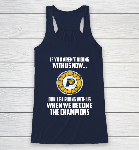NBA Indiana Pacers Basketball We Become The Champions Racerback Tank 8