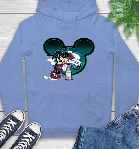 NHL Colorado Avalanche Stanley Cup Mickey Mouse Disney Hockey T Shirt Hoodie 11