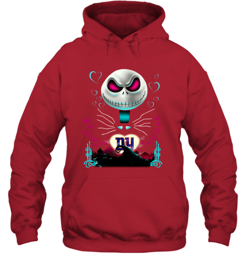 NFL New York Giants Jack Skellington Sally The Nightmare Before Christmas Football K5vzV6YlzwJ hoodie 23 95 151514 front red