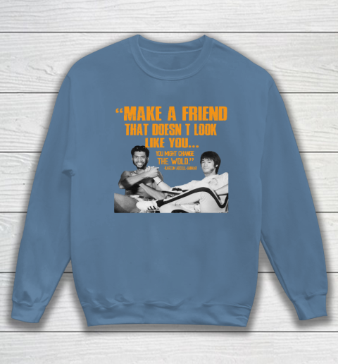 Kareem Abdul Jabbar Shirt Make A Friend That Doesn't Look Like You Sweatshirt 6