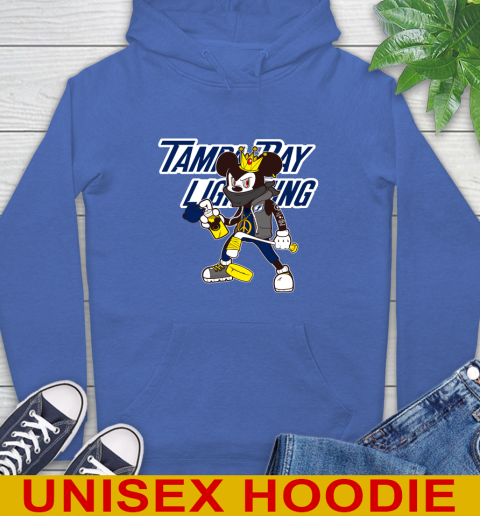 Tampa Bay Lightning NHL Hockey Mickey Peace Sign Sports Hoodie 9