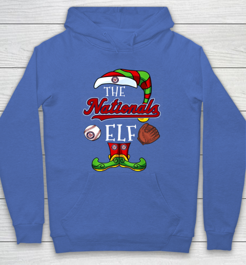 Washington Nationals Christmas ELF Funny MLB Hoodie 6
