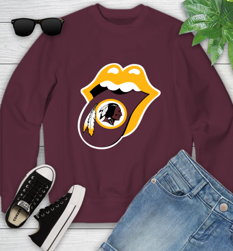 Washington Redskins NFL Football Lips I Root For My Team Adoring Fan 119
