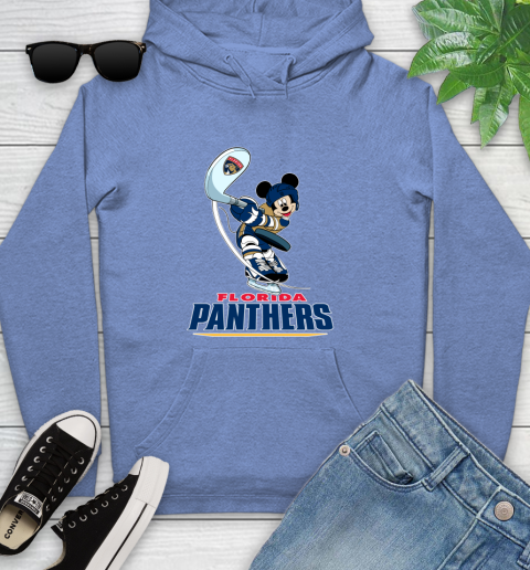 NHL Hockey Florida Panthers Cheerful Mickey Mouse Shirt Youth Hoodie 11