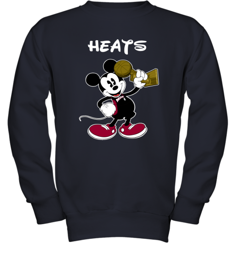 Mickey Miami Heats Youth Sweatshirt