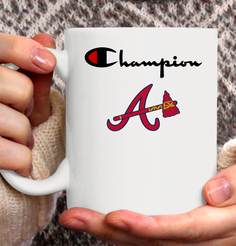 MLB Baseball Atlanta Braves Champion Shirt Ceramic Mug 11oz