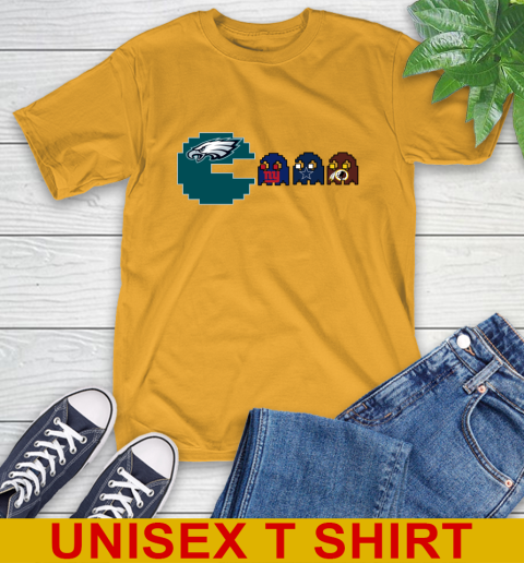 Philadelphia Eagles NFL Football Pac Man Champion T-Shirt 3