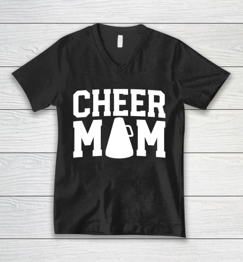 Mother's Day Funny Gift Ideas Apparel  Cheer Mom T Shirts For Women Cheerleader Mom Gifts Mother T V-Neck T-Shirt