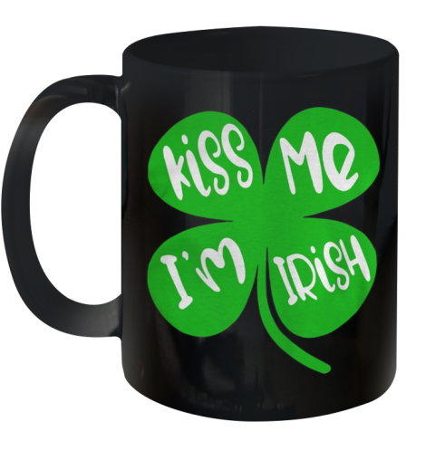 Kiss Me Im Irish Ceramic Mug 11oz