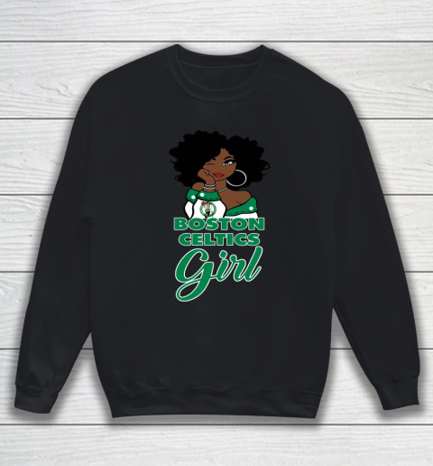 Boston Celtics Girl NBA Sweatshirt