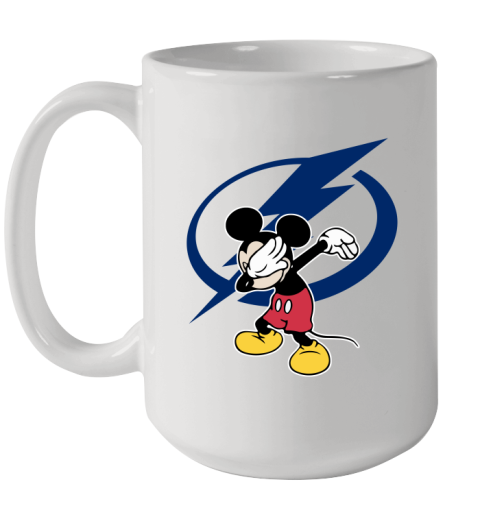 Tampa Bay Lightning NHL Hockey Dabbing Mickey Disney Sports Ceramic Mug 15oz