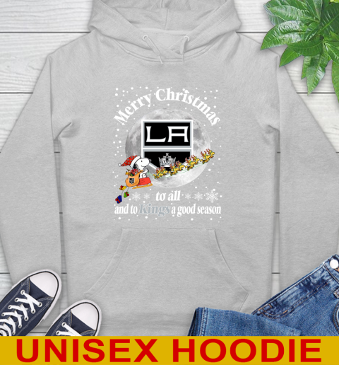 Los Angeles Kings Merry Christmas To All And To Kings A Good Season NHL Hockey Sports Hoodie 6