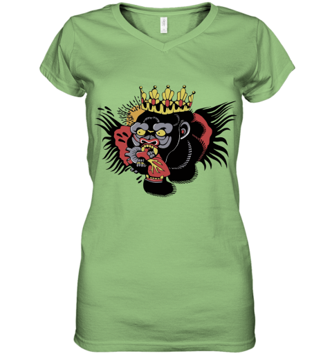 The Notorious Conor Mcgregor  Gorilla Chest Tattoo Women's V-Neck T-Shirt