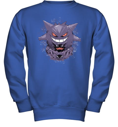 tyt2 gastly haunter gengar pokemon shirts youth sweatshirt 47 front royal
