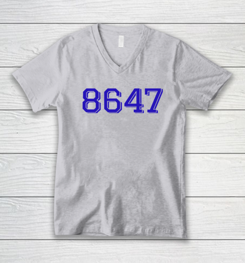 8647 James Comey V-Neck T-Shirt 2