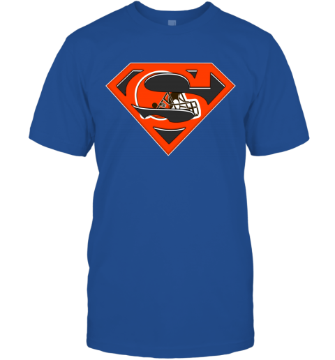 Cleveland browns clearance superman t shirt