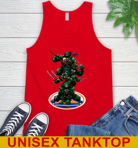 MLB Baseball New York Mets Teenage Mutant Ninja Turtles Shirt Tank Top 6