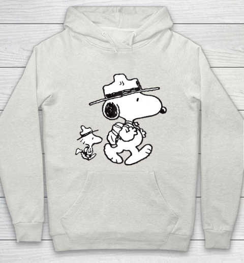 Funny Snoopy Woodstock Camping Hoodie 8