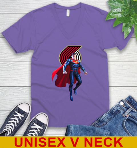 NBA Awesome Superman Basketball Sports Portland Trail Blazers 57