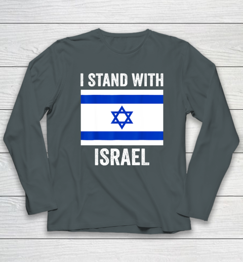 I Stand With Israel  Free Israel Long Sleeve T-Shirt 3