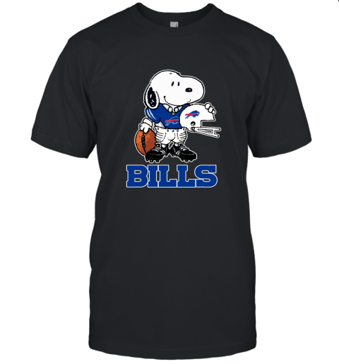 Snoopy A Strong And Proud Buffalo Bills Player NFL Unisex Jersey Tee