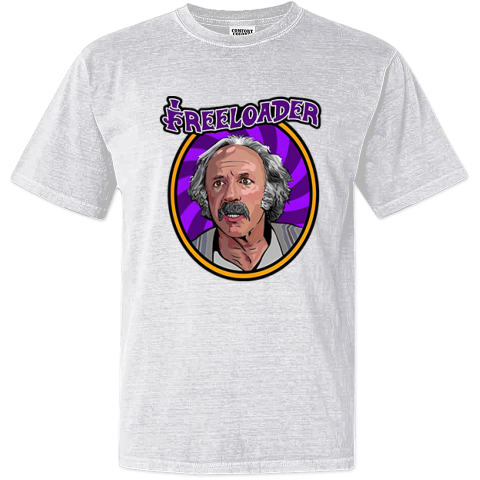 Grandpa Joe Is The OG Freeloader Dyed Heavyweight T-Shirt