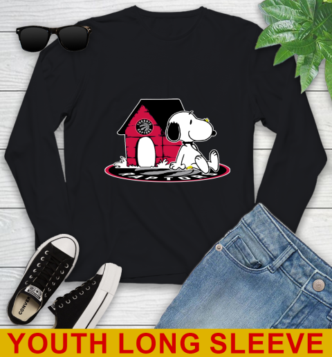 NBA Basketball Toronto Raptors Snoopy The Peanuts Movie Shirt Youth Long Sleeve 2