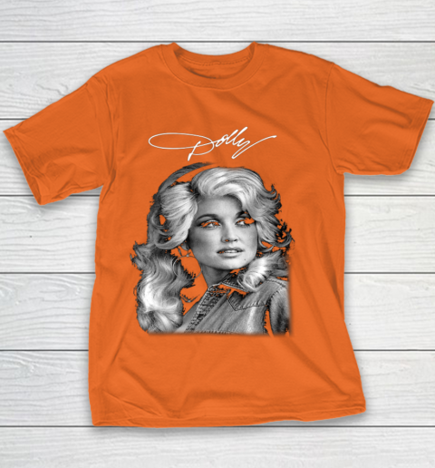 Dolly Parton Classic Vintage Signature Youth T-Shirt 4