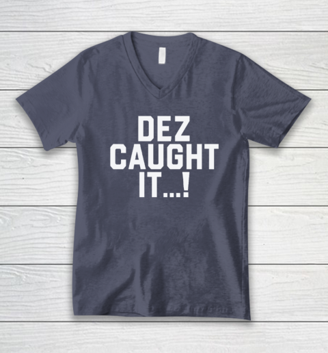 Dallas Cowboys Dez Caught V-Neck T-Shirt 6