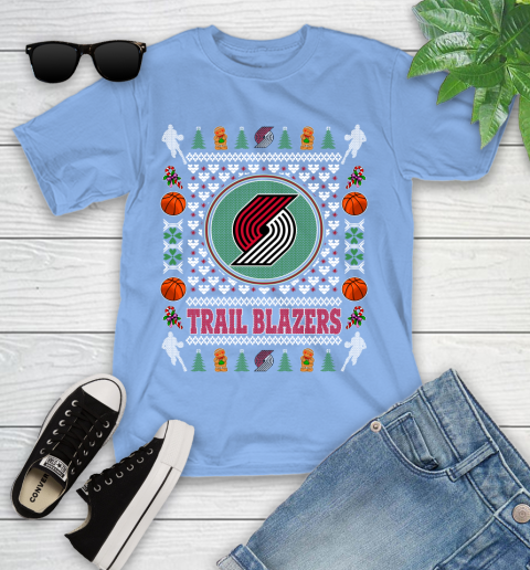 Portland Trail Blazers Merry Christmas NBA Basketball Loyal Fan Ugly Shirt 262