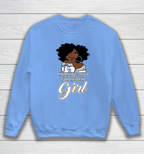 Colorado Rockiess Girl MLB Sweatshirt 9