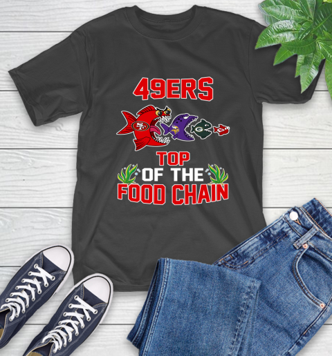 San Francisco 49ers Top Of The Food Chain NFL Shirts