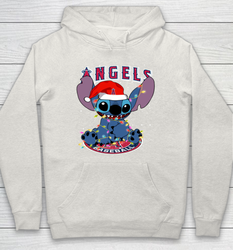 Los Angeles Angels MLB noel stitch Baseball Christmas Hoodie 8