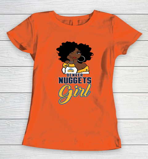 Denver Nuggets Girl NBA Women's T-Shirt 5
