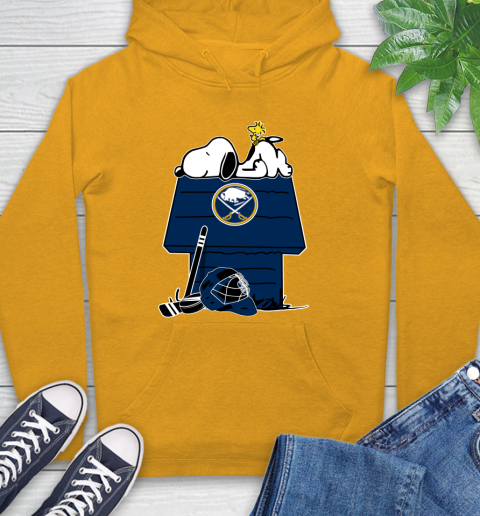 Buffalo Sabres NHL Hockey Snoopy Woodstock The Peanuts Movie Hoodie 3