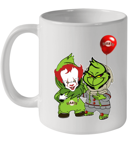 Baby Pennywise Grinch Christmas MLB Baseball San Francisco Giants Ceramic Mug 11oz