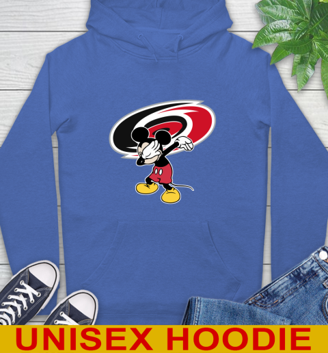 Carolina Hurricanes NHL Hockey Dabbing Mickey Disney Sports Hoodie 9