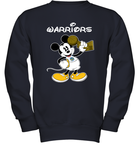 Mickey Golden State Warriors Youth Sweatshirt
