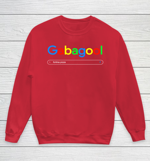 Gabagool Google Youth Sweatshirt Tee For Sports