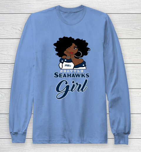 Seattle Seahawks Girl NFL Long Sleeve T-Shirt 11